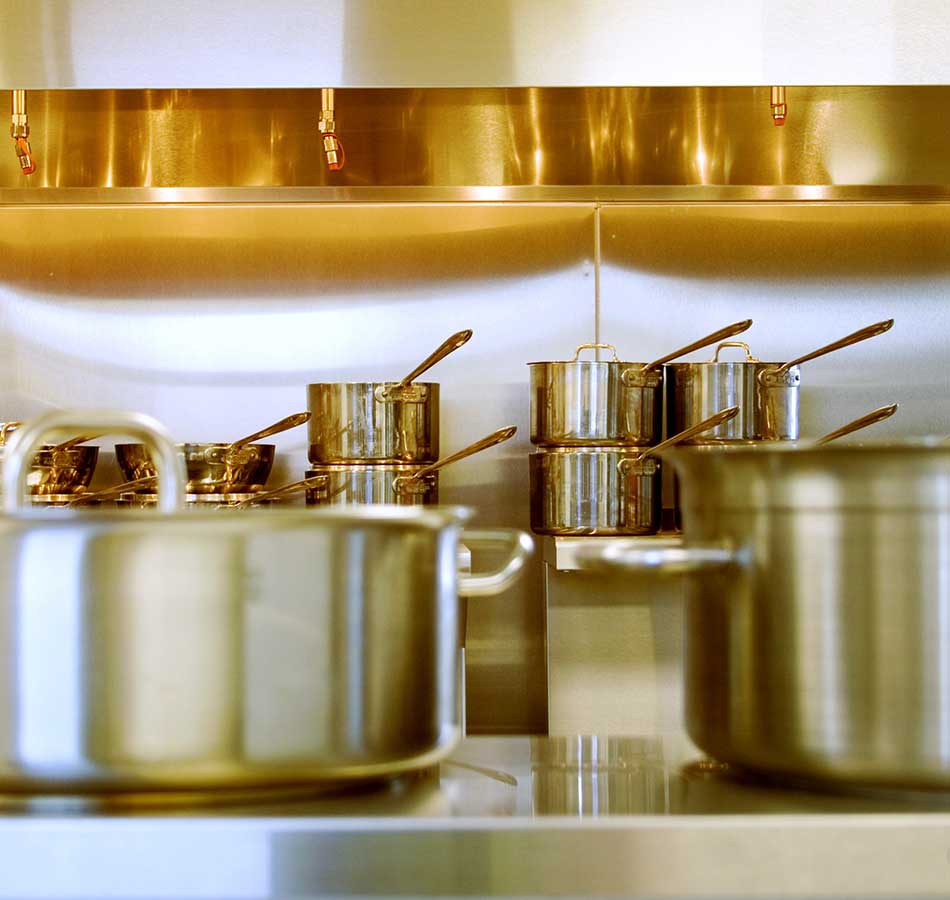 Attrezzature per cucine professionali di bordo