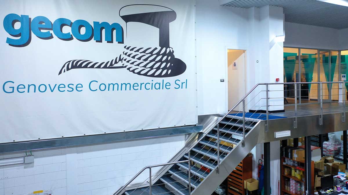 La sede GECOM a Genova